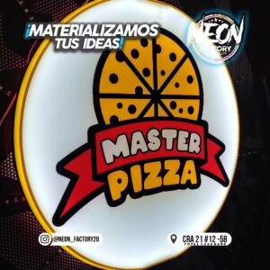 Letrero Corporeo Personalizado para Negocios – Modelo  Comida rapida ✨