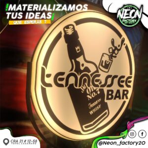 Letrero Corporeo Personalizado para Negocios – Modelo  Bar 🍻✨